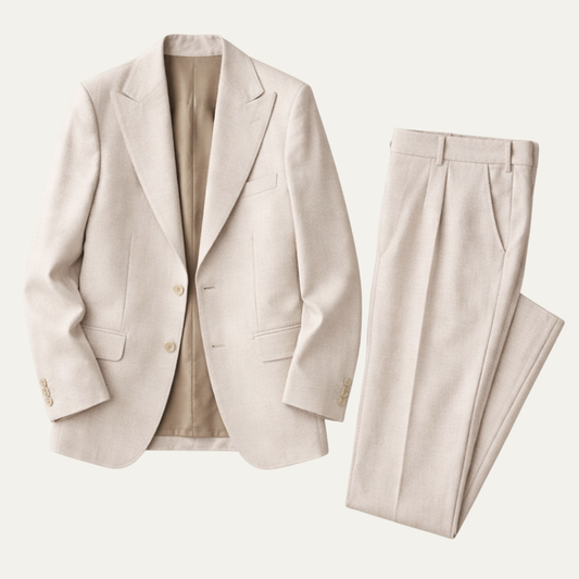 The Pescara Men’s Slim Fit 2 Piece Suit Set – Blazer and Trousers