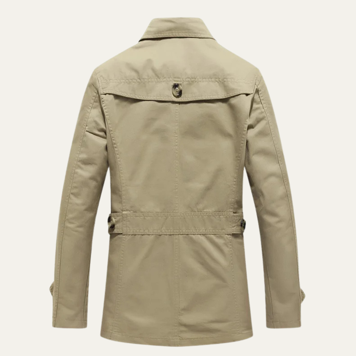 The Royalton Men's Trenchcoat – Classic Double Breasted Waterproof Overcoat