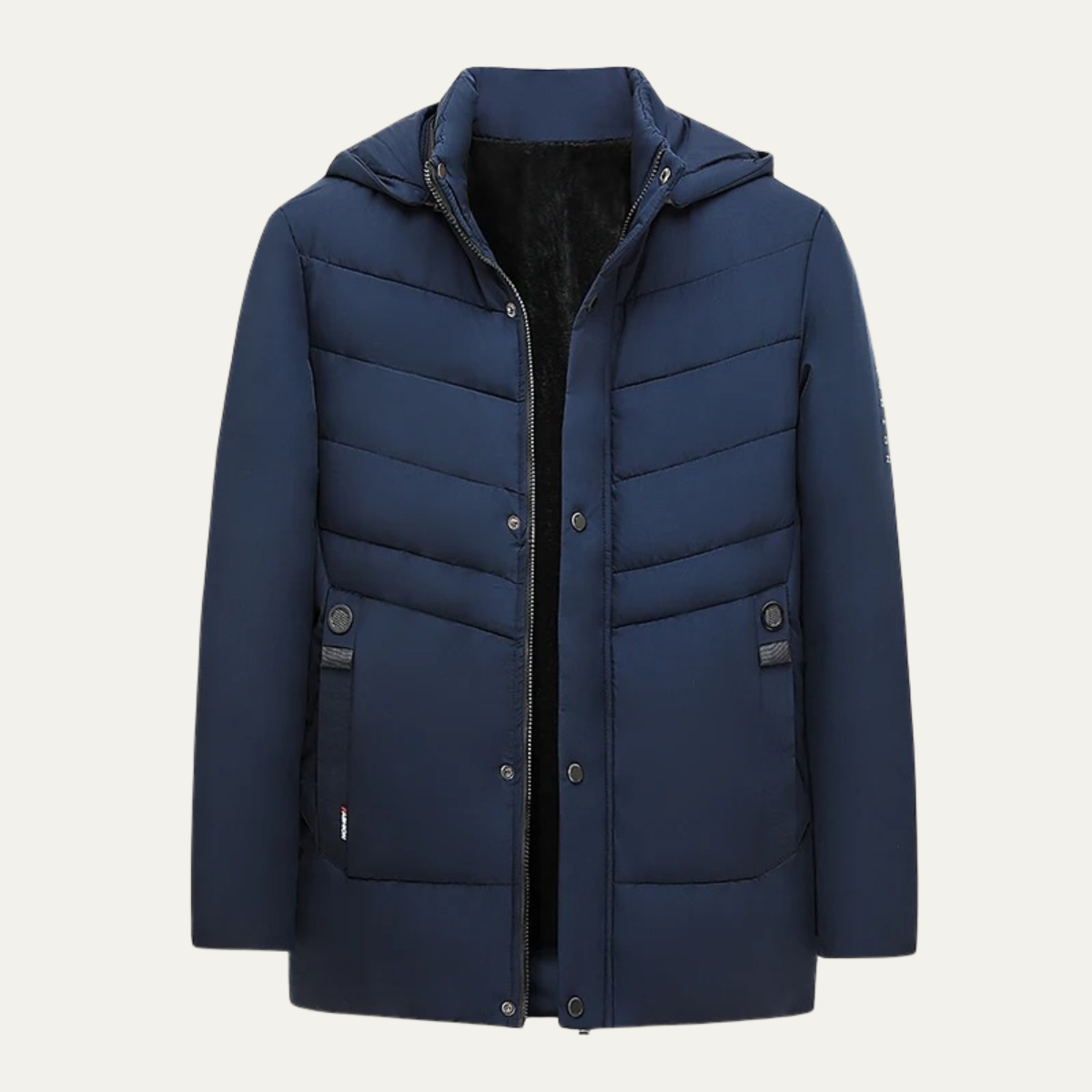The Davenham Men’s Winter Warm Hooded Puffer Jacket