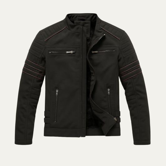 The Torino Faux Leather Jacket For Men
