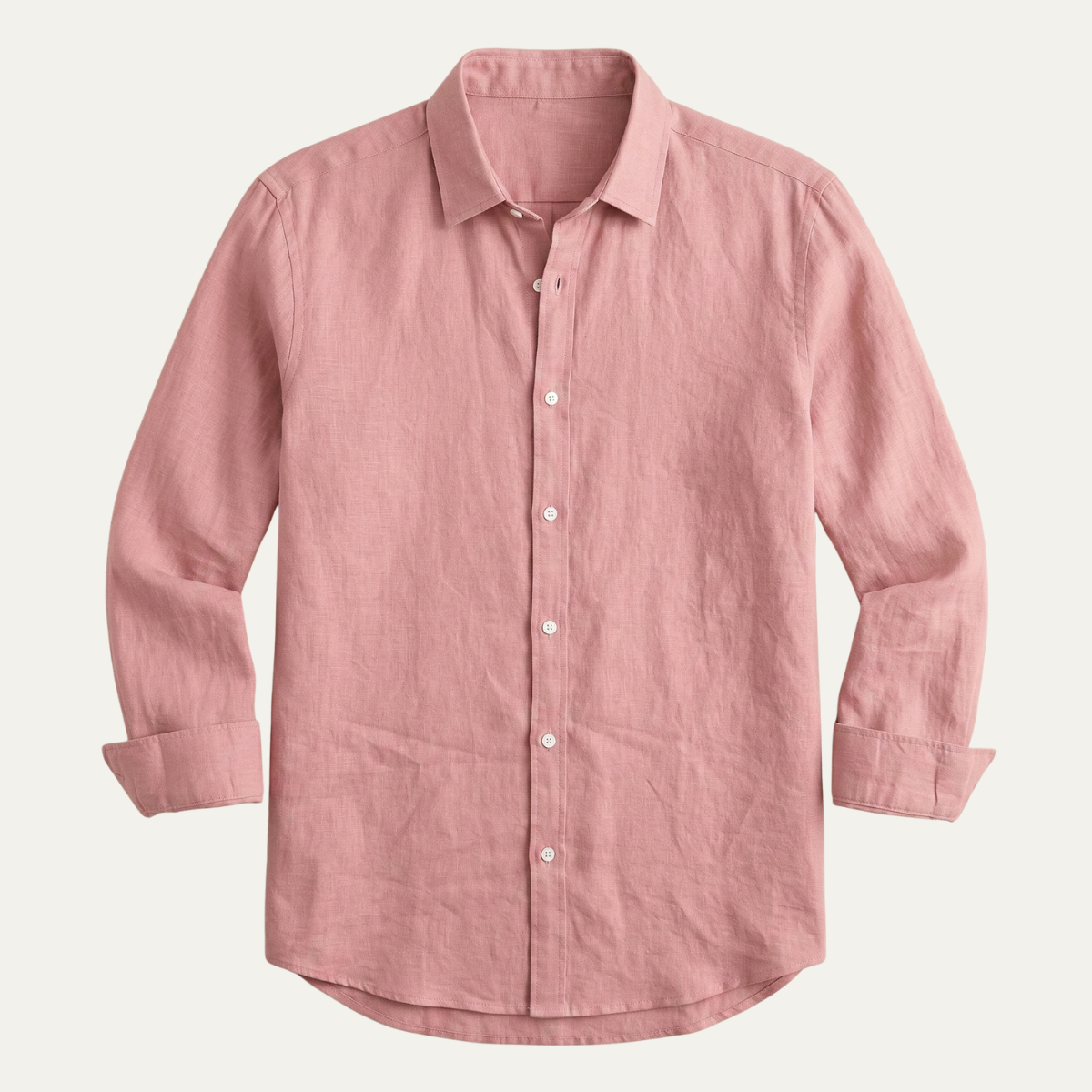 The Glenpark Ridge Men’s Linen Casual Button Up Shirt