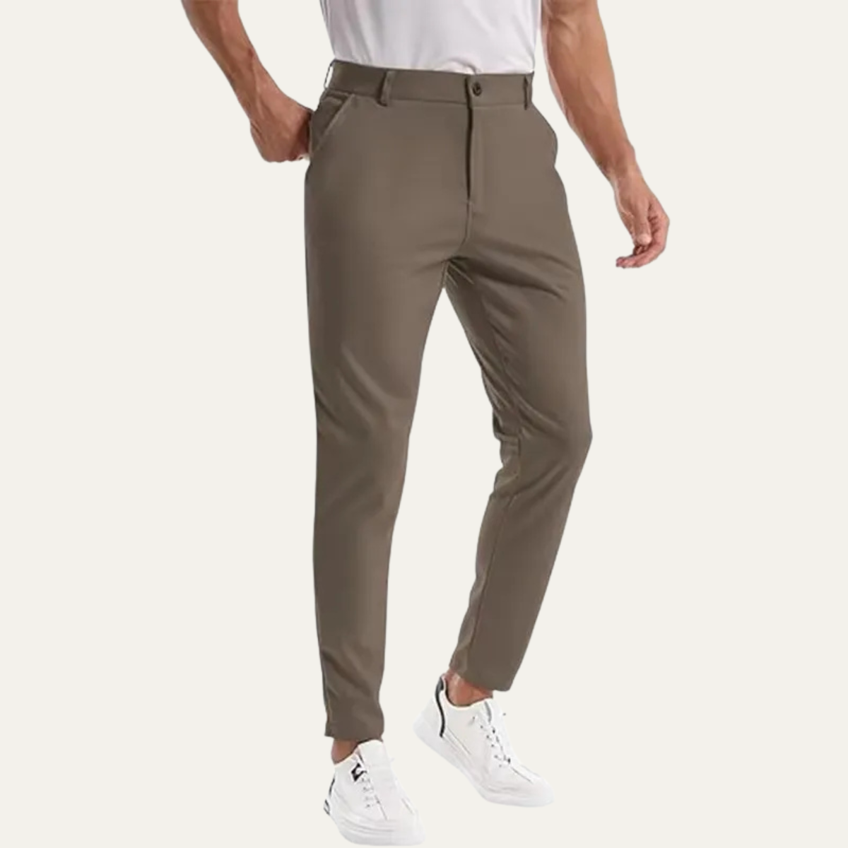 The Bardolino Men’s Slim Fit Casual Business Dress Pants