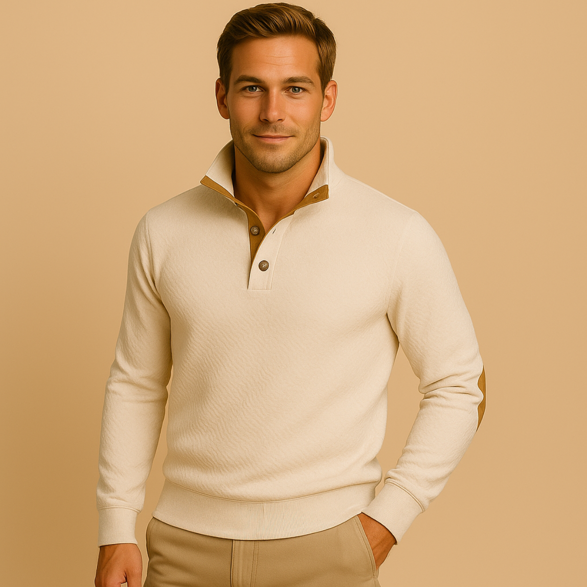 The Oxford Quarter Zip Sweater