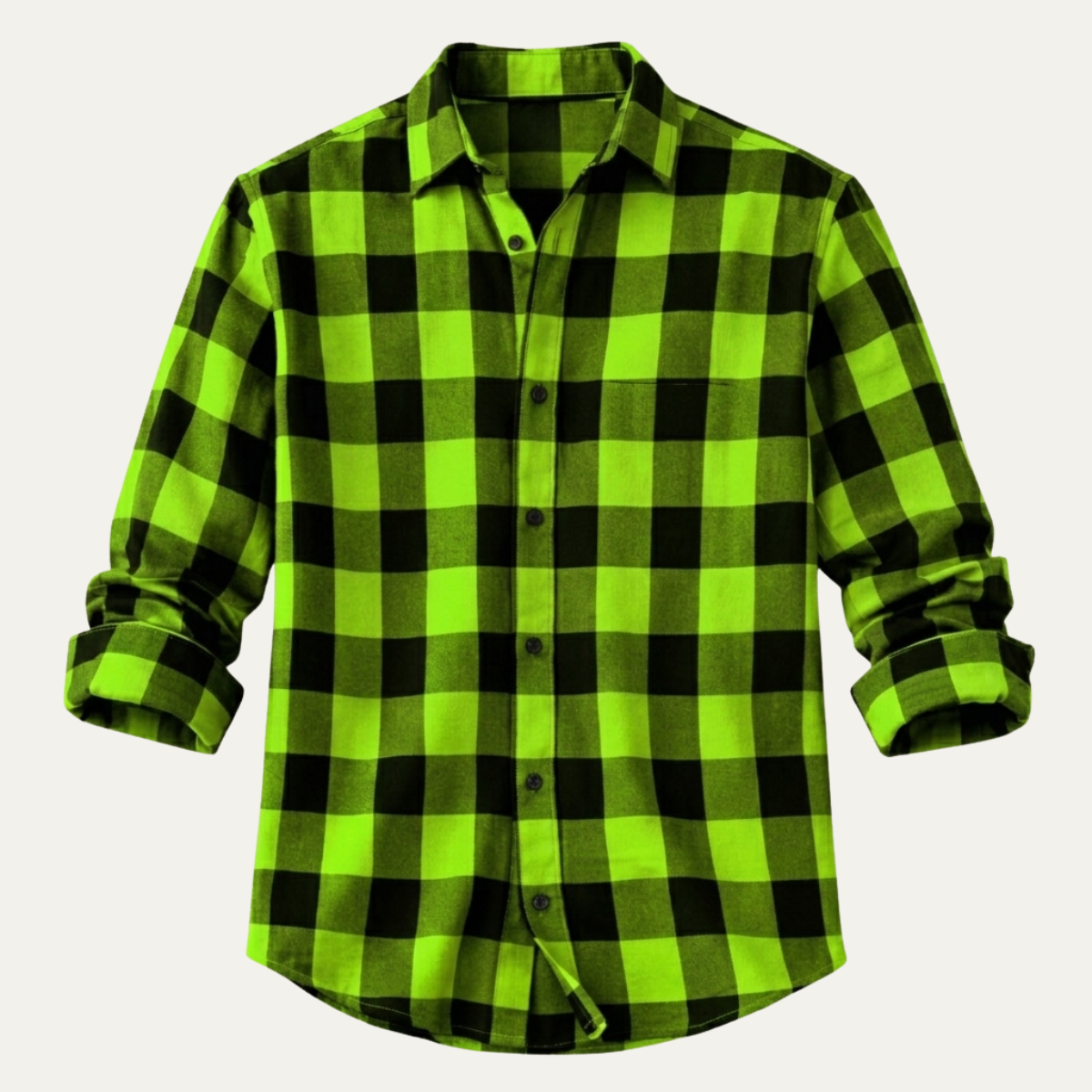 The Desenzano Men’s Trendy Plaid Button Up Shirt