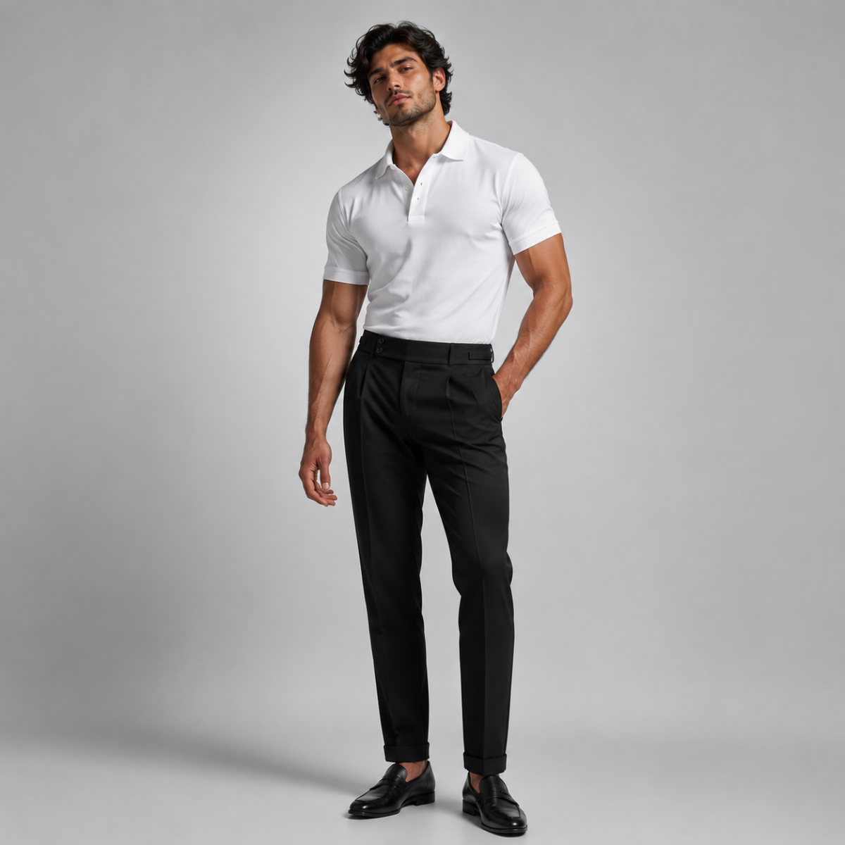 The Sandy Bay Men’s Business Slim Fit Stretch Dress Pants