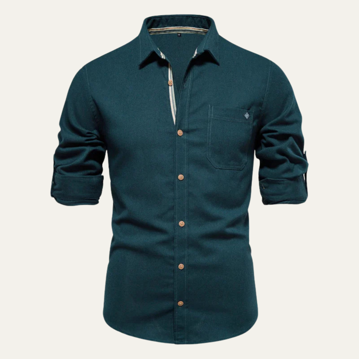 The Merrick Men’s Vintage Cotton Button Up Shirt