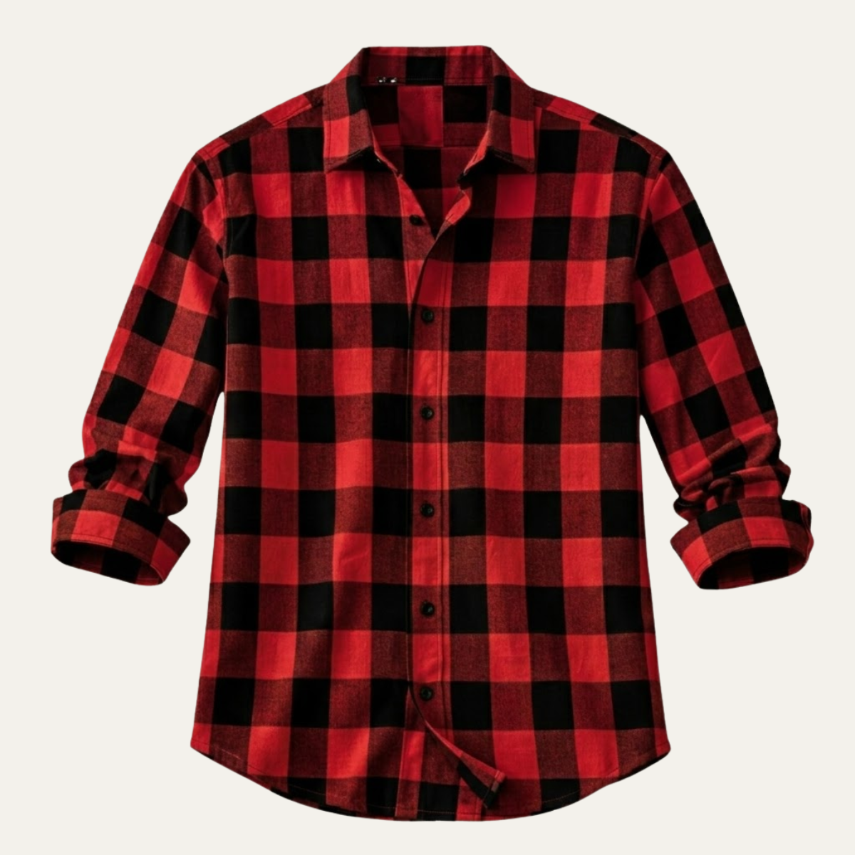 The Como Lago Men’s Casual Plaid Button Up Shirt