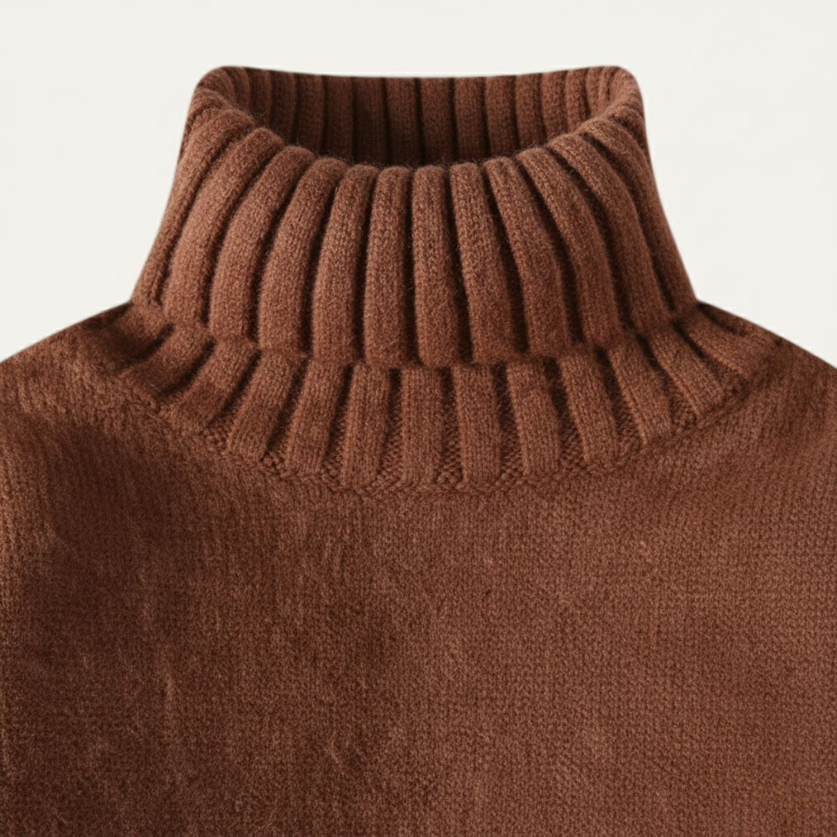 The Aosta Men’s Soft Knit Warm Turtleneck Sweater