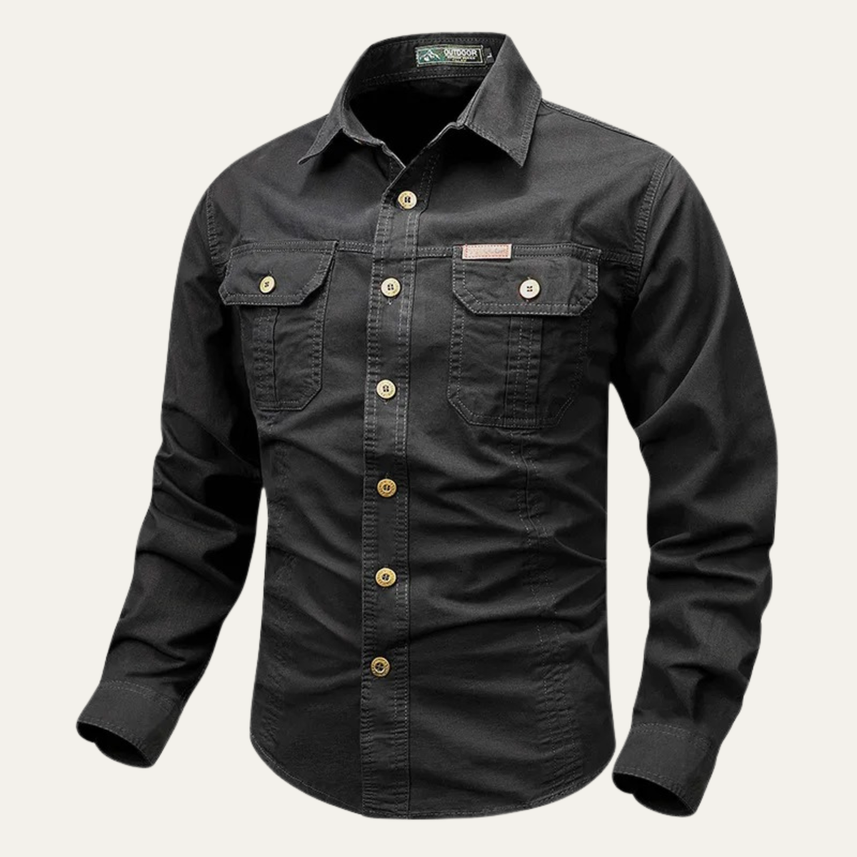 The Norcia Men’s Military Tactical Shirt with Pockets