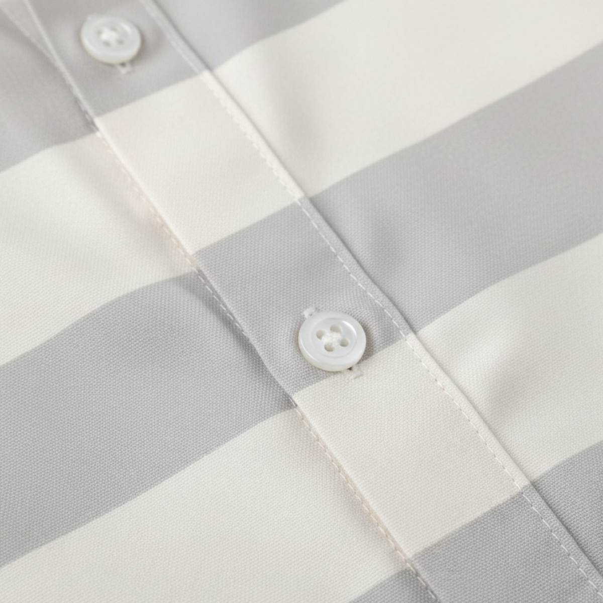 The Stonebrook Men’s Modern Color Block Striped Business Shirt