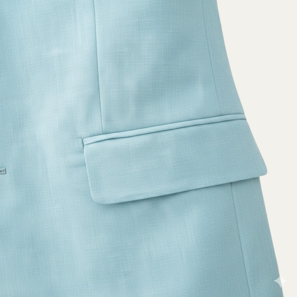The Andermatt Men’s Trendy Linen 3 Piece Suit – Jacket, Vest & Pants