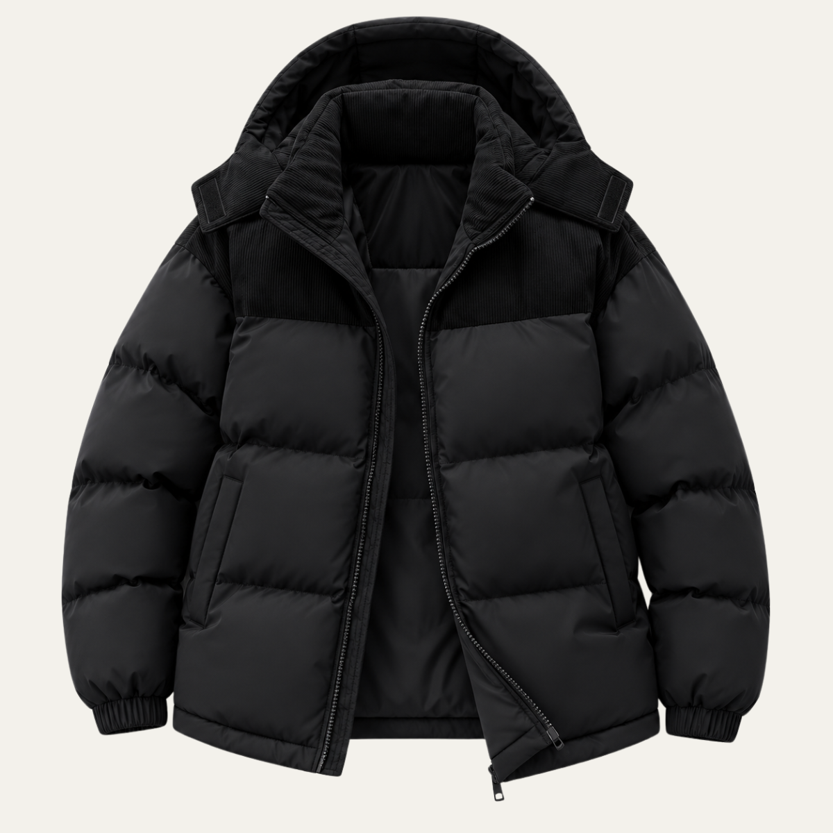 The Irvine Men’s Warm Hooded Puffer Jacket