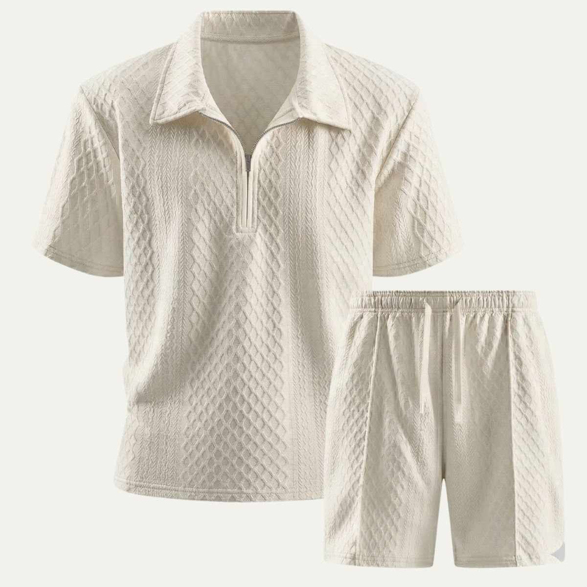 The Maplewood Men’s Casual Streetwear Set – Shirt &amp; Shorts