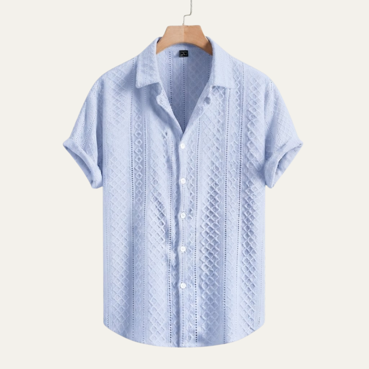 The Foxbrook Men’s Soft Textured Button Up Shirt