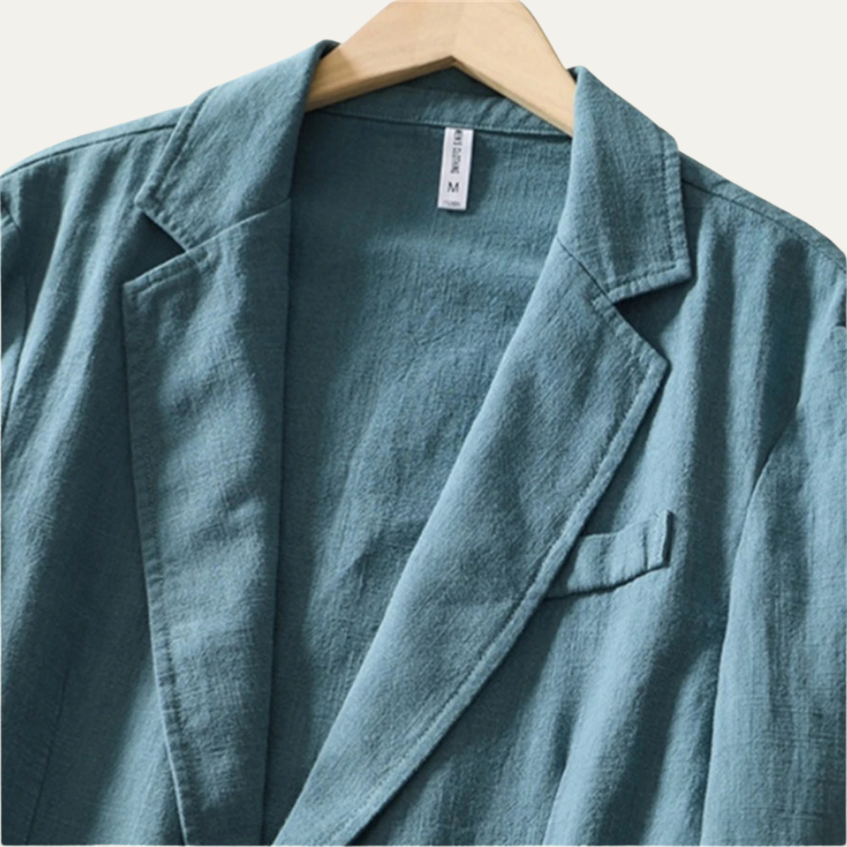 The Alderwood Men’s Cotton Linen Suit Jacket