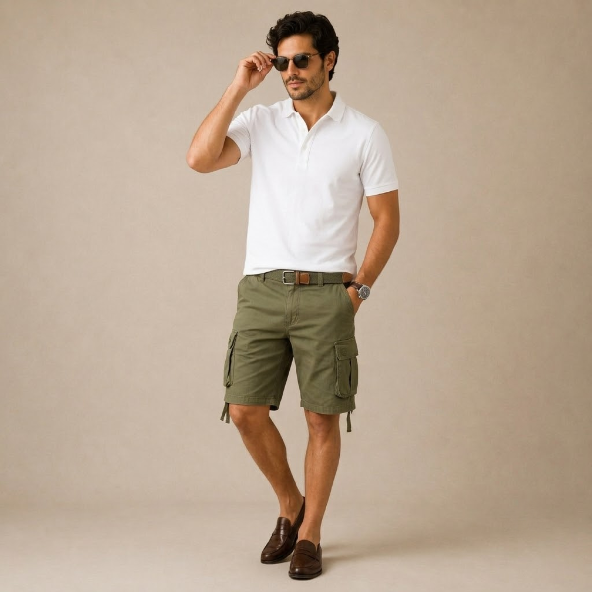 The Hampton Men’s Classic Utility Outdoor Shorts with Pockets