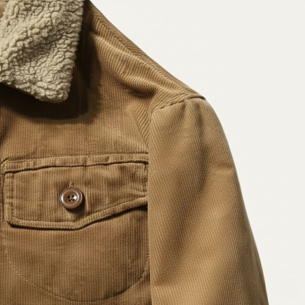 The Eversley Men's Corduroy Warm Winter Jacket