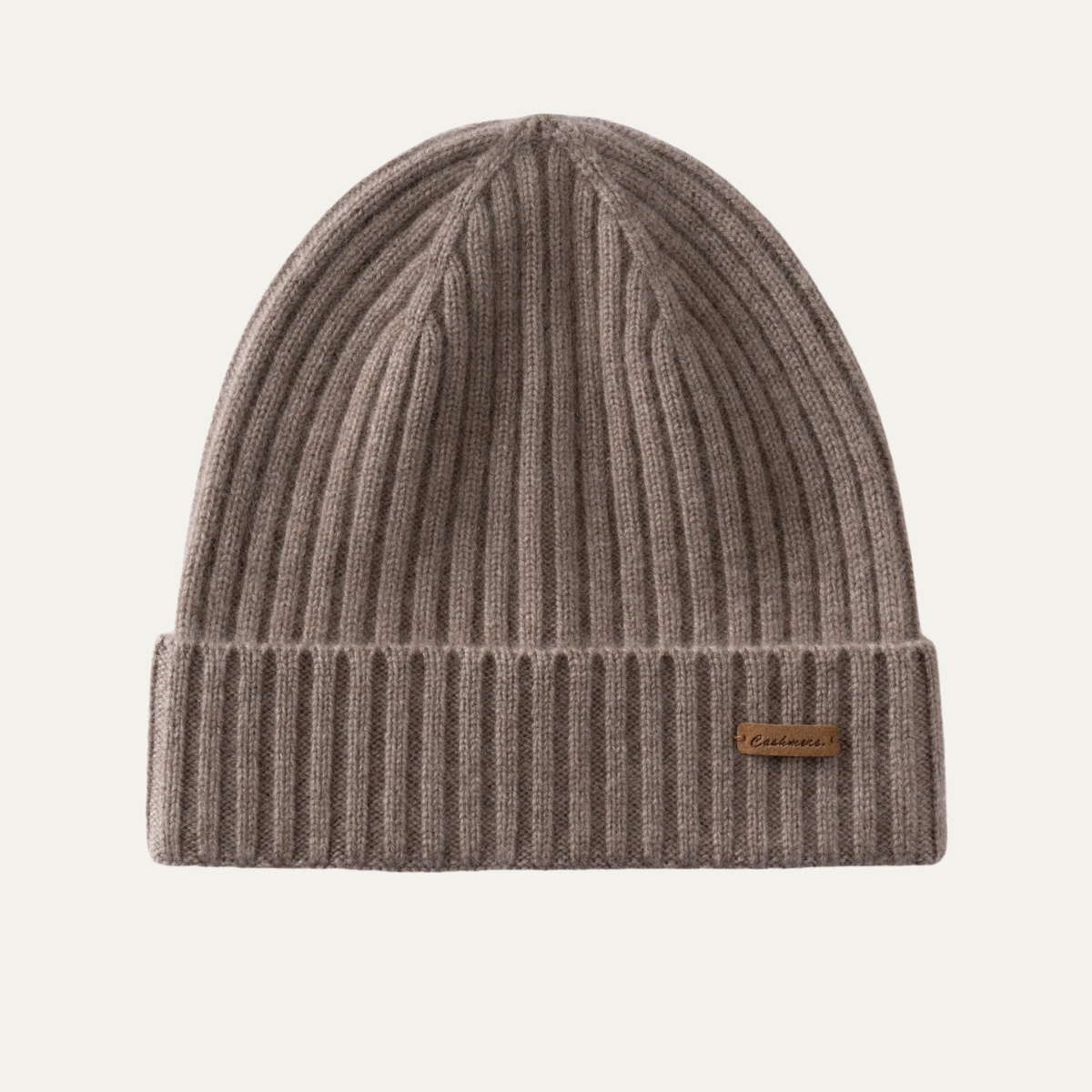 The Blackwell Men's Stylish Ribbed Knit Cashmere Beanie