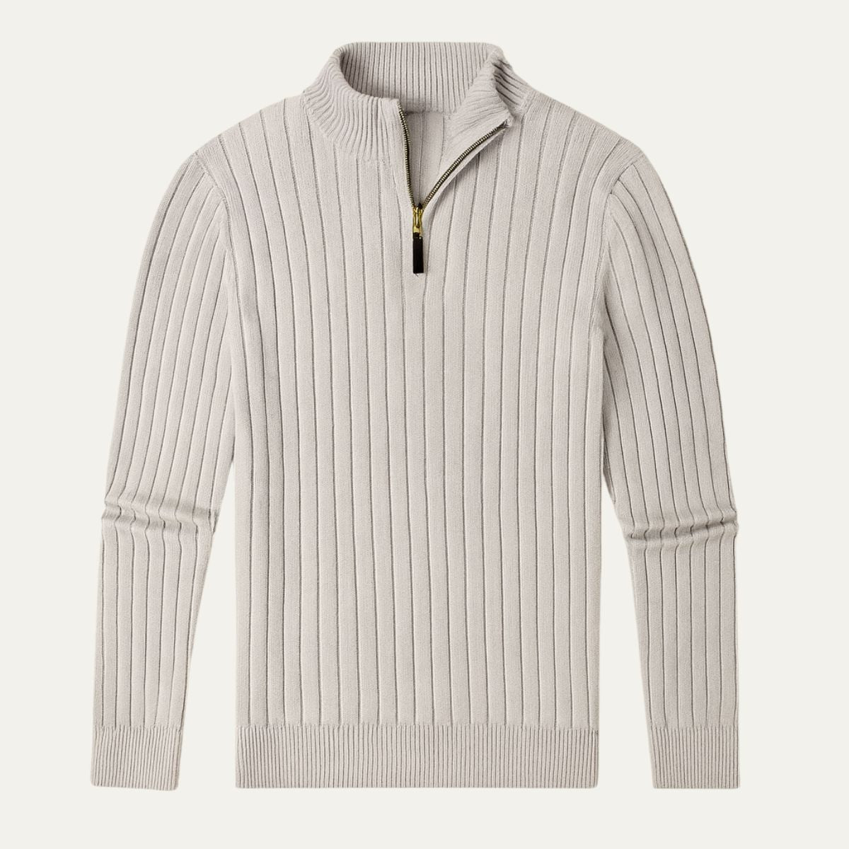 The Oslo Quarter Zip Sweater for Men - Old Money