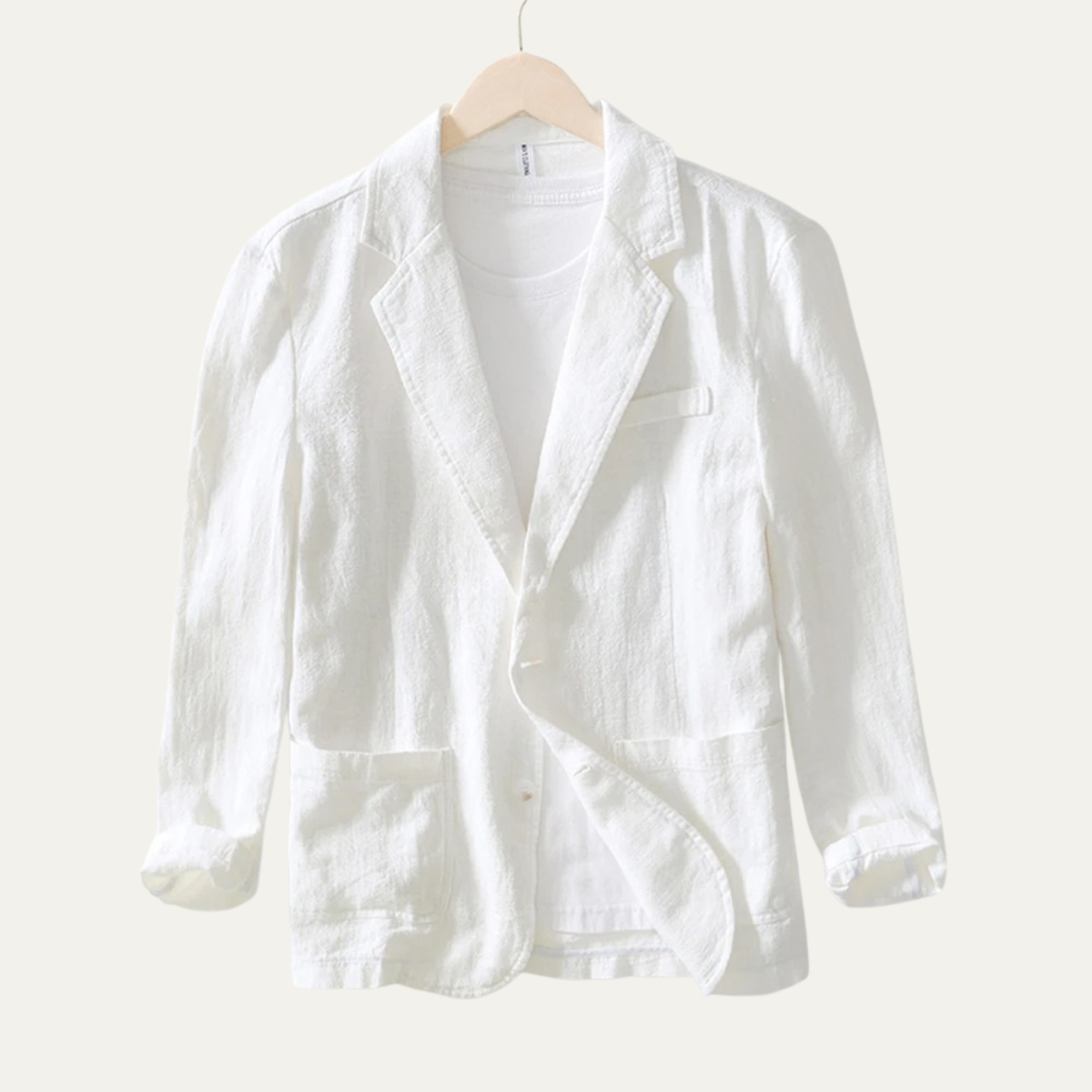 The Marlow Creek Men’s Lightweight Linen Suit Jacket