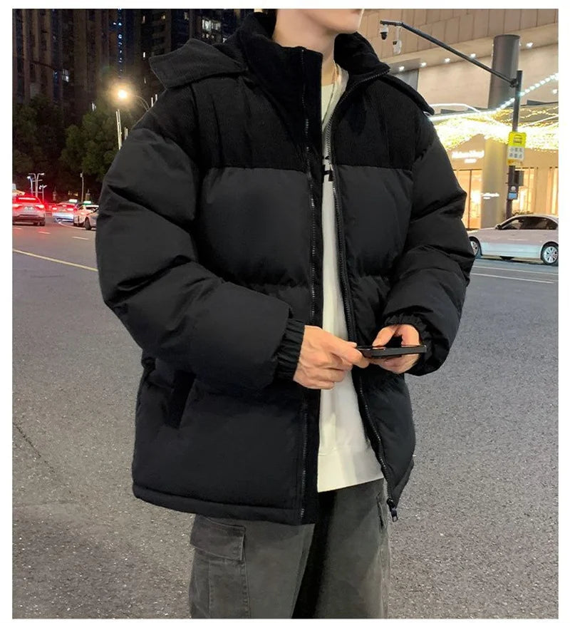 The Irvine Men’s Warm Hooded Puffer Jacket