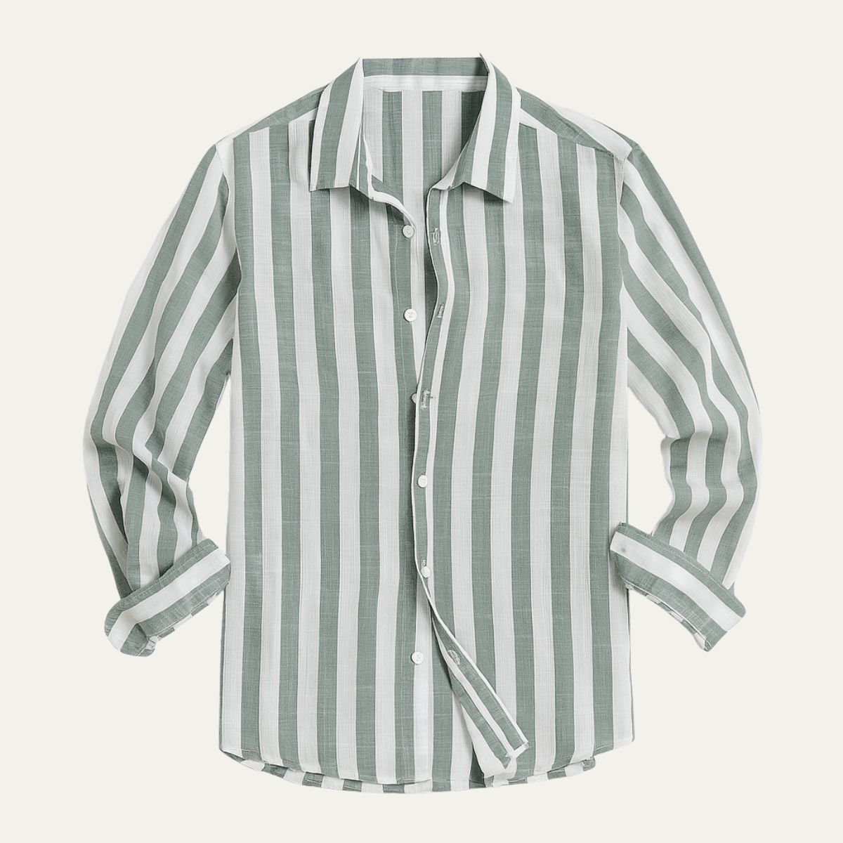 The Valencia Linen Striped Shirt for Men
