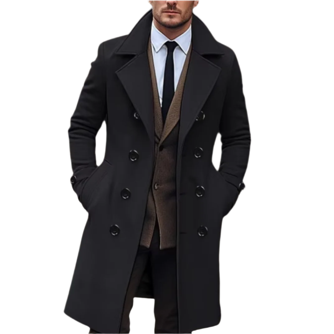 The Sirmione Casual Trench Coat for Men