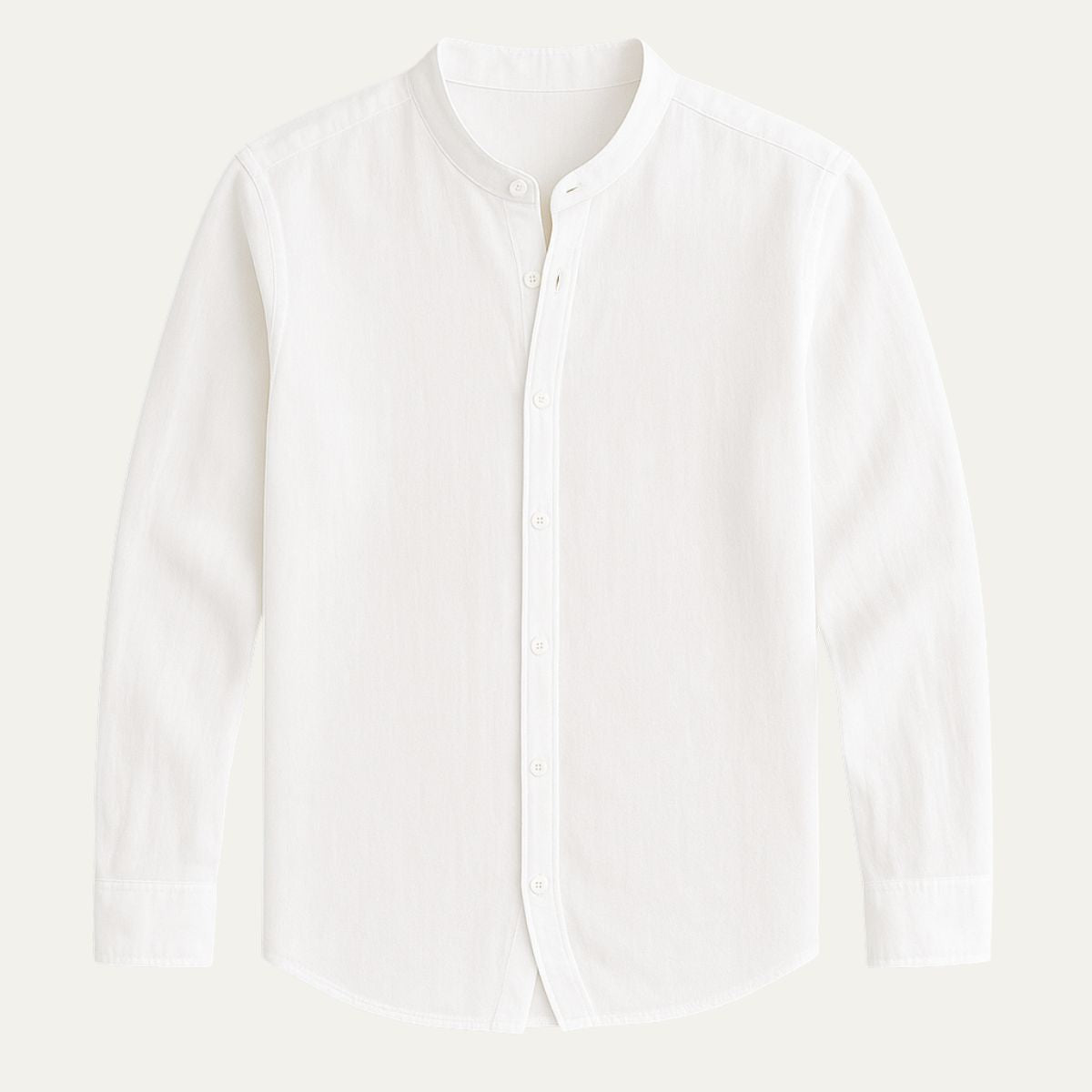 Summer Casual Linen Men Shirt Relaxed Fit