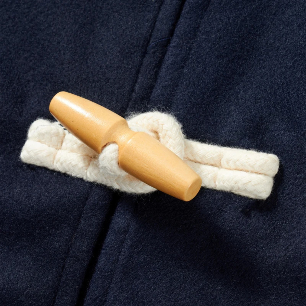 The Montrose Ridge Men’s Classic Wool Blend Winter Toggle Duffle Jacket