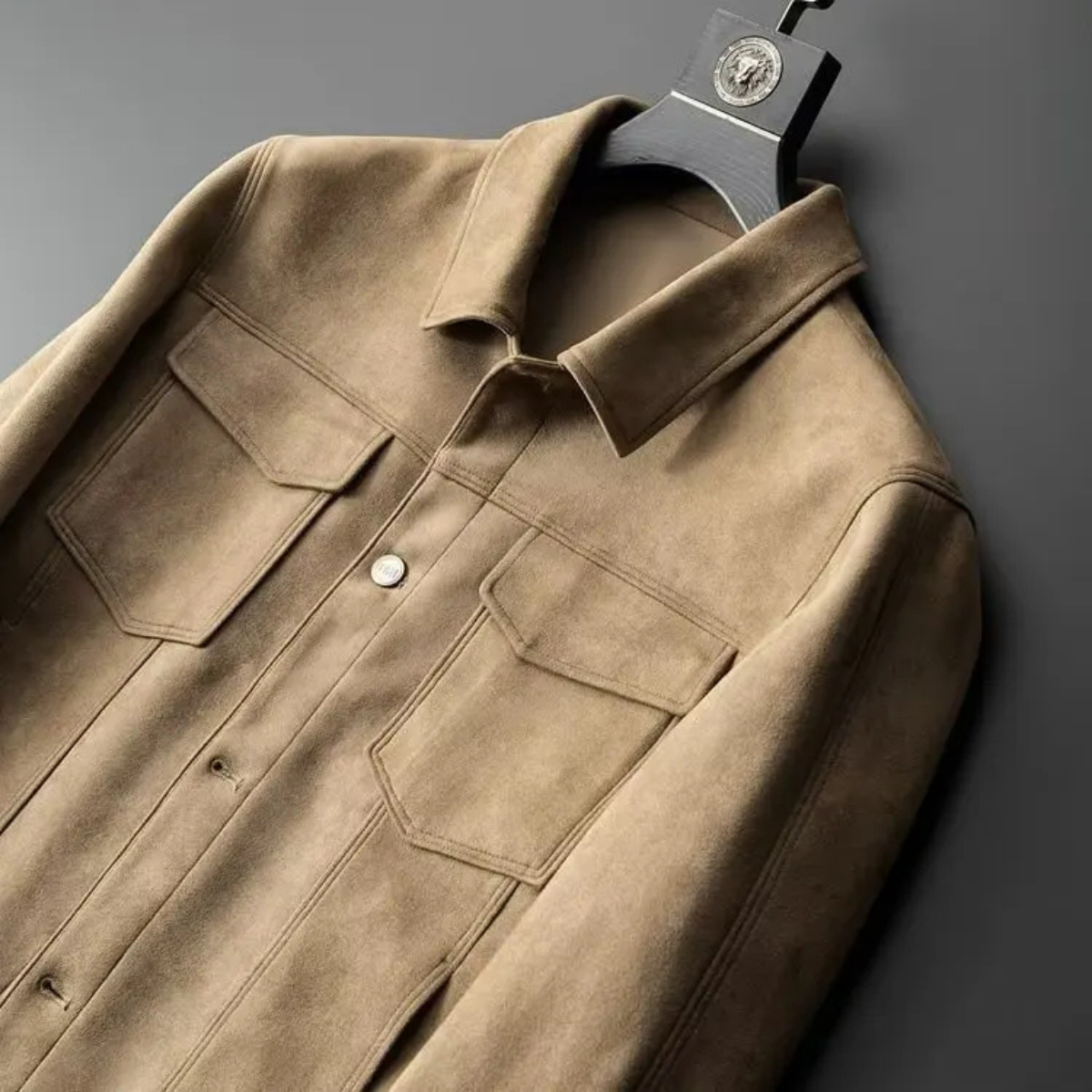 The Inverness Men’s Suede Business Casual Work Jacket