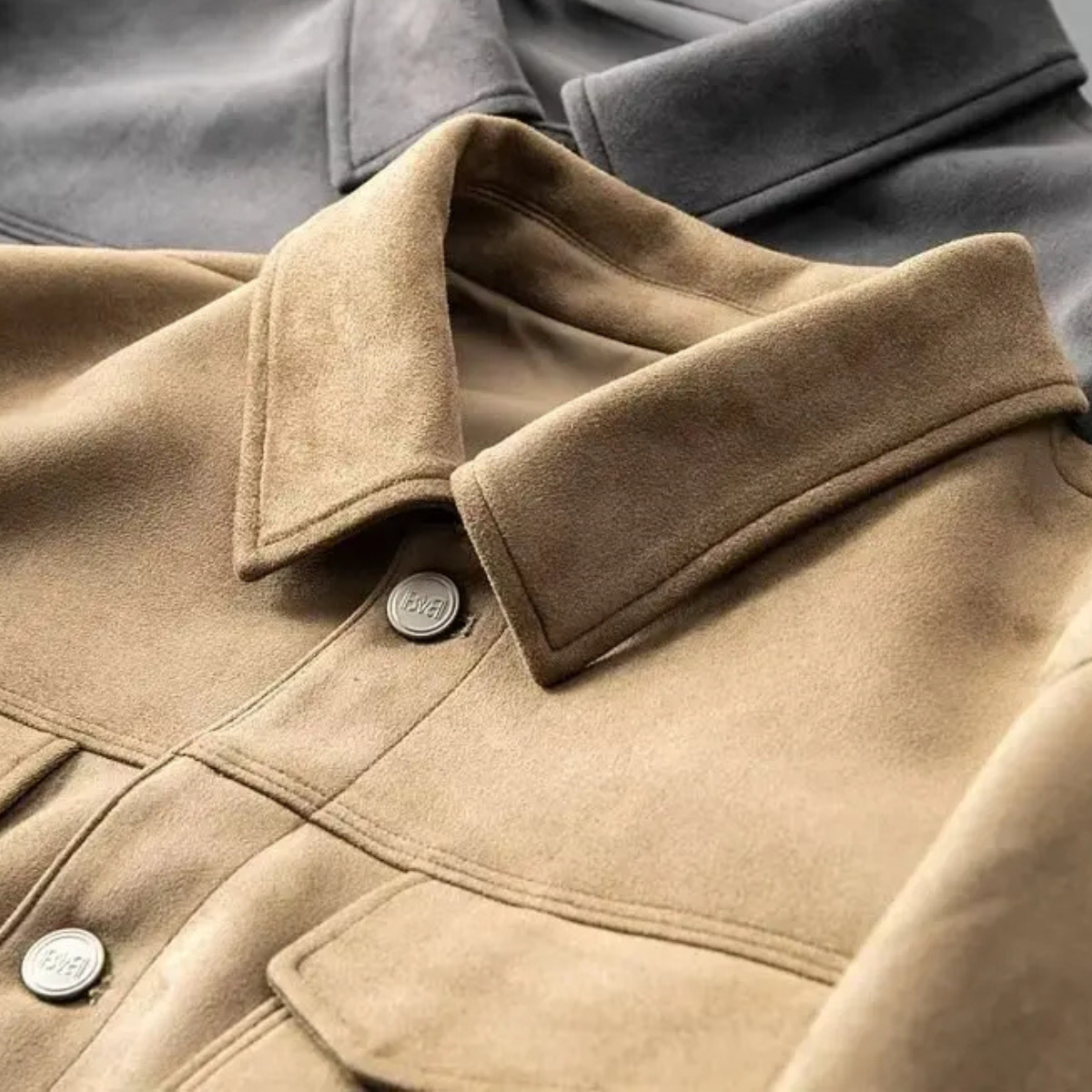 The Inverness Men’s Suede Business Casual Work Jacket