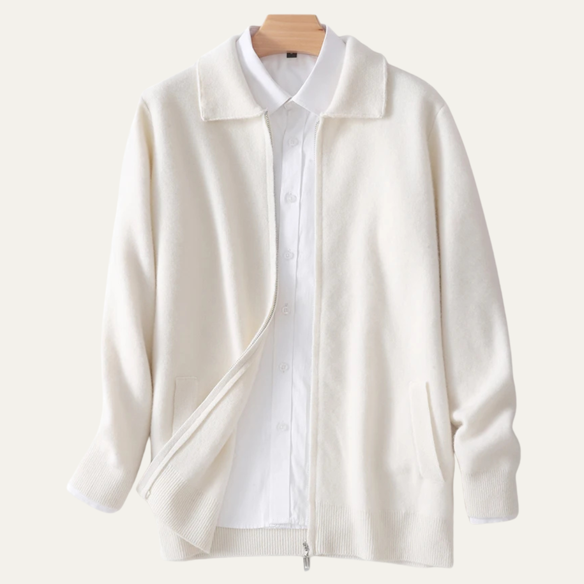 The Timberland Cashmere Sweater – Men's Soft Luxury Wool Knit Cardigan