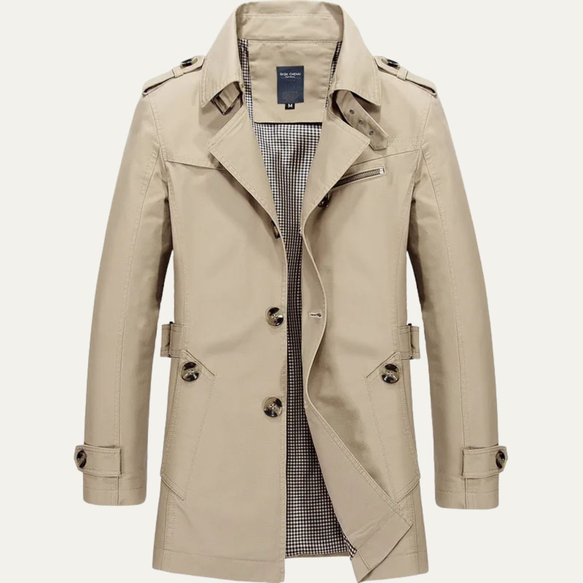 The MauroIcardi Elegant and Stylish Trench Coat for Men