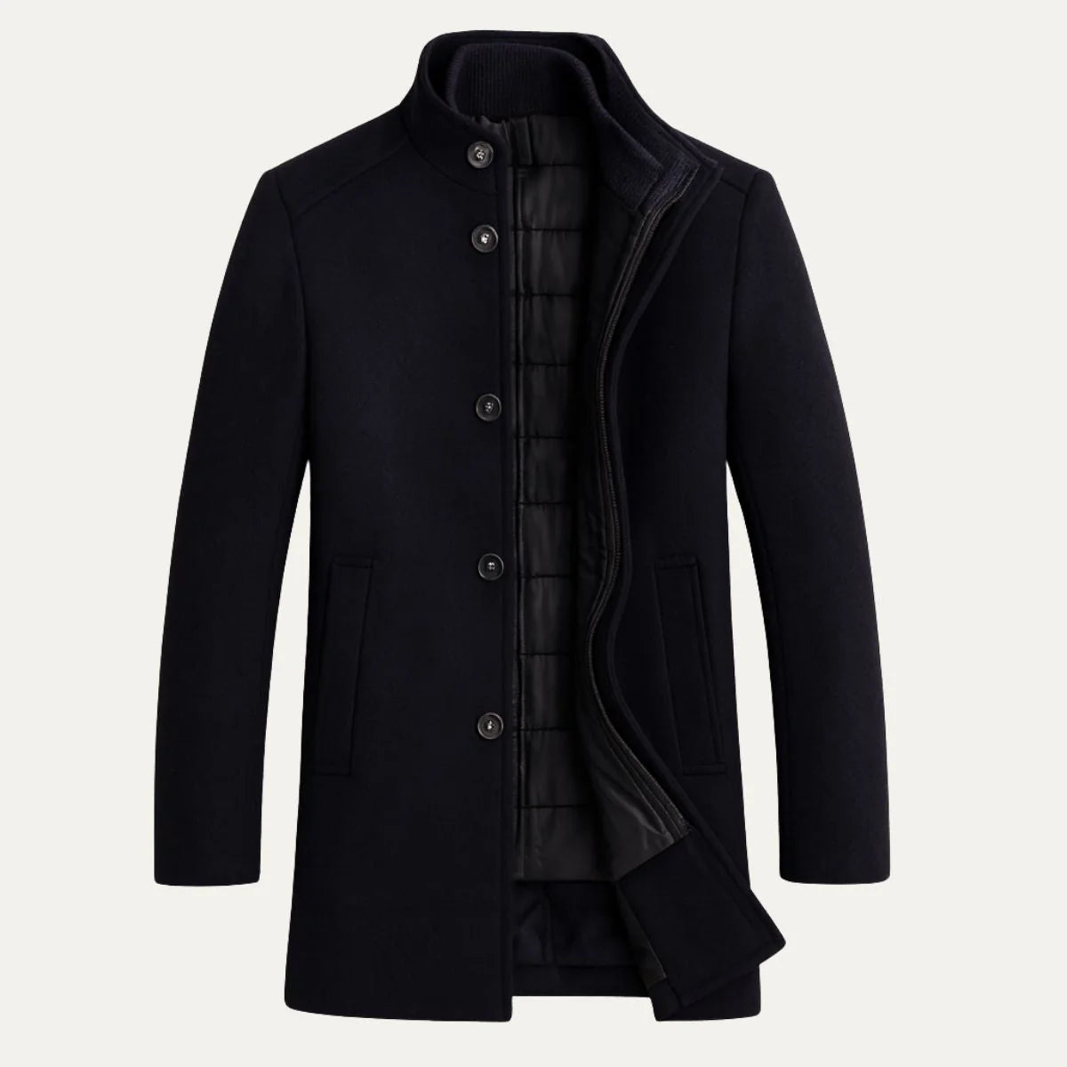 The Vienna Wool Coat – Men’s Classic Winter Overcoat