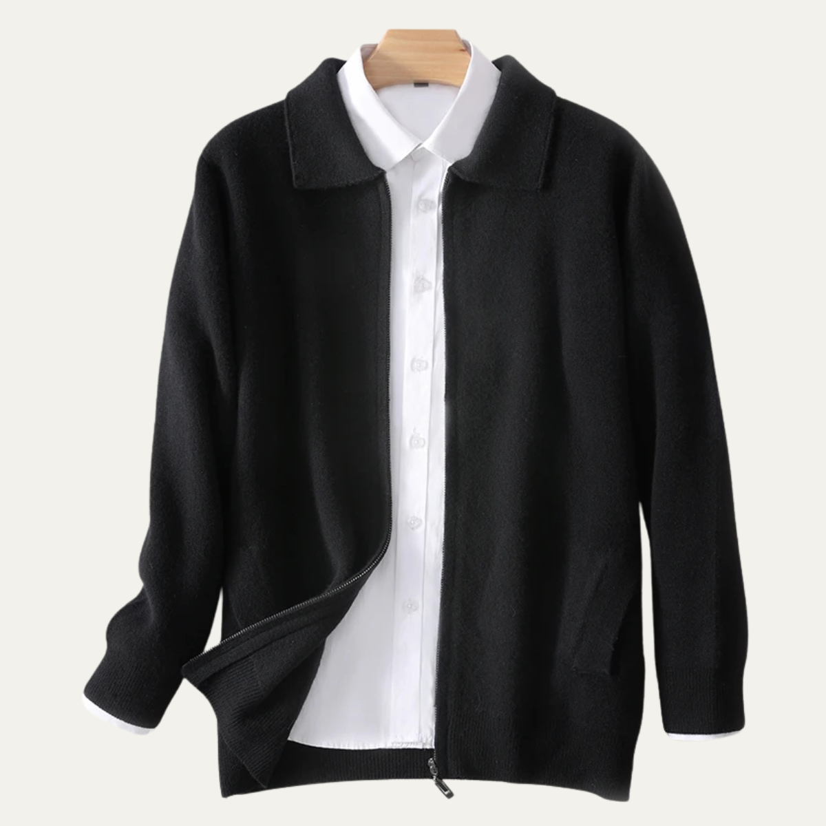 The Timberland Cashmere Sweater – Men's Soft Luxury Wool Knit Cardigan