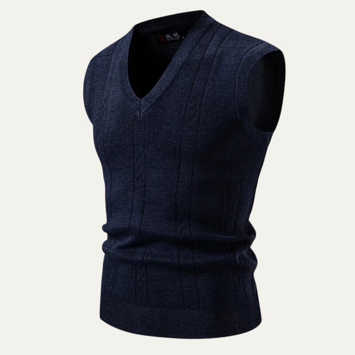 The Gubbio Men’s Stylish Knitted V Neck Tank Vest