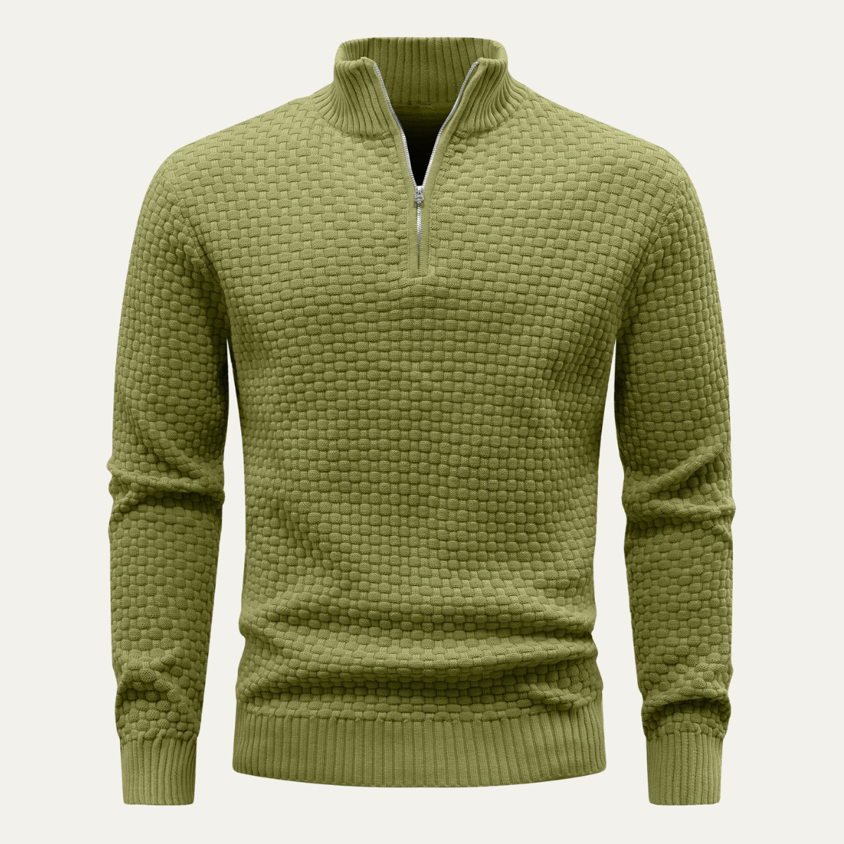 The San Sebastián Casual Winter Warm Half Zip Knitted Sweater