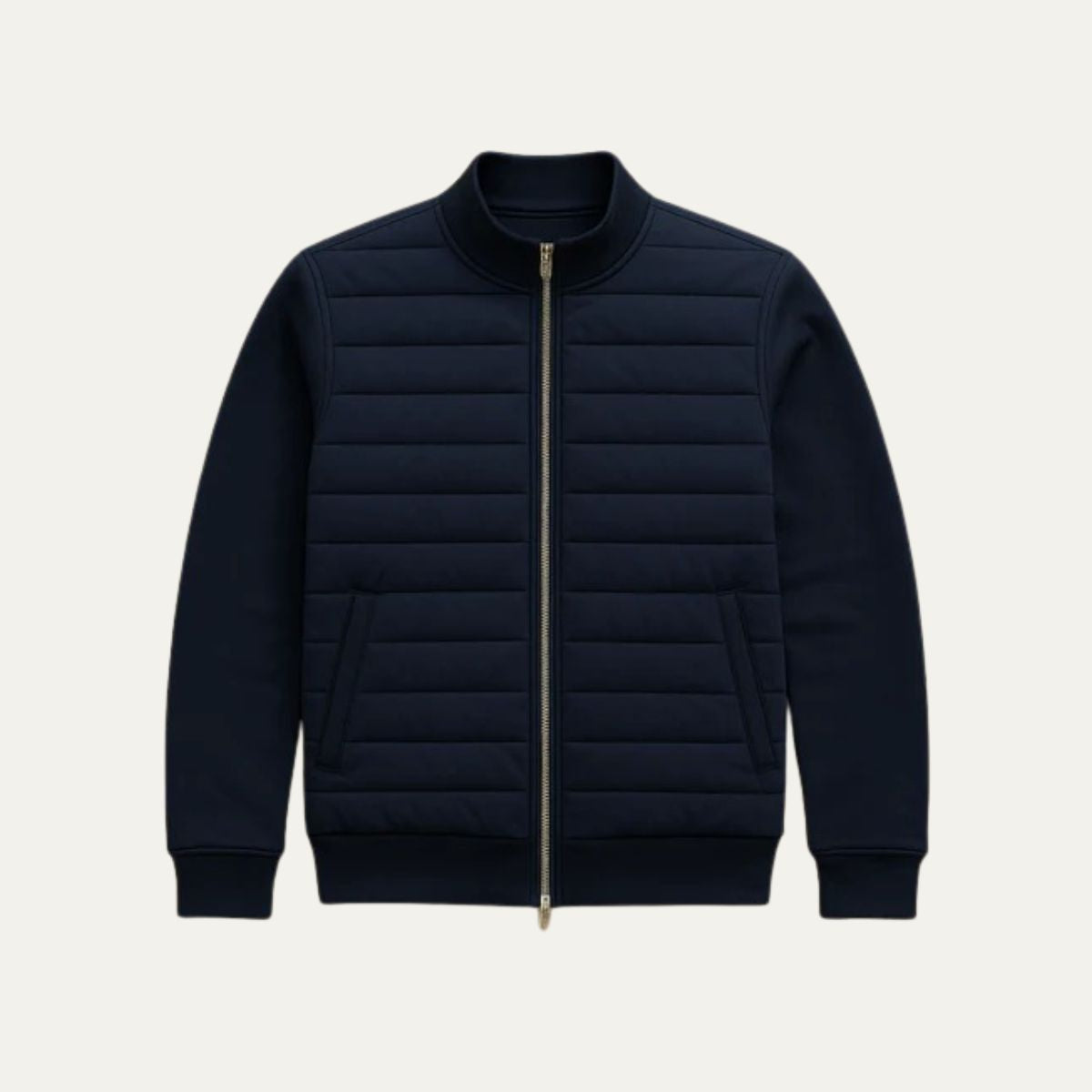 The Copenhagen Elegant Quilted Puffer Coat – Men’s Lightweight Jacket
