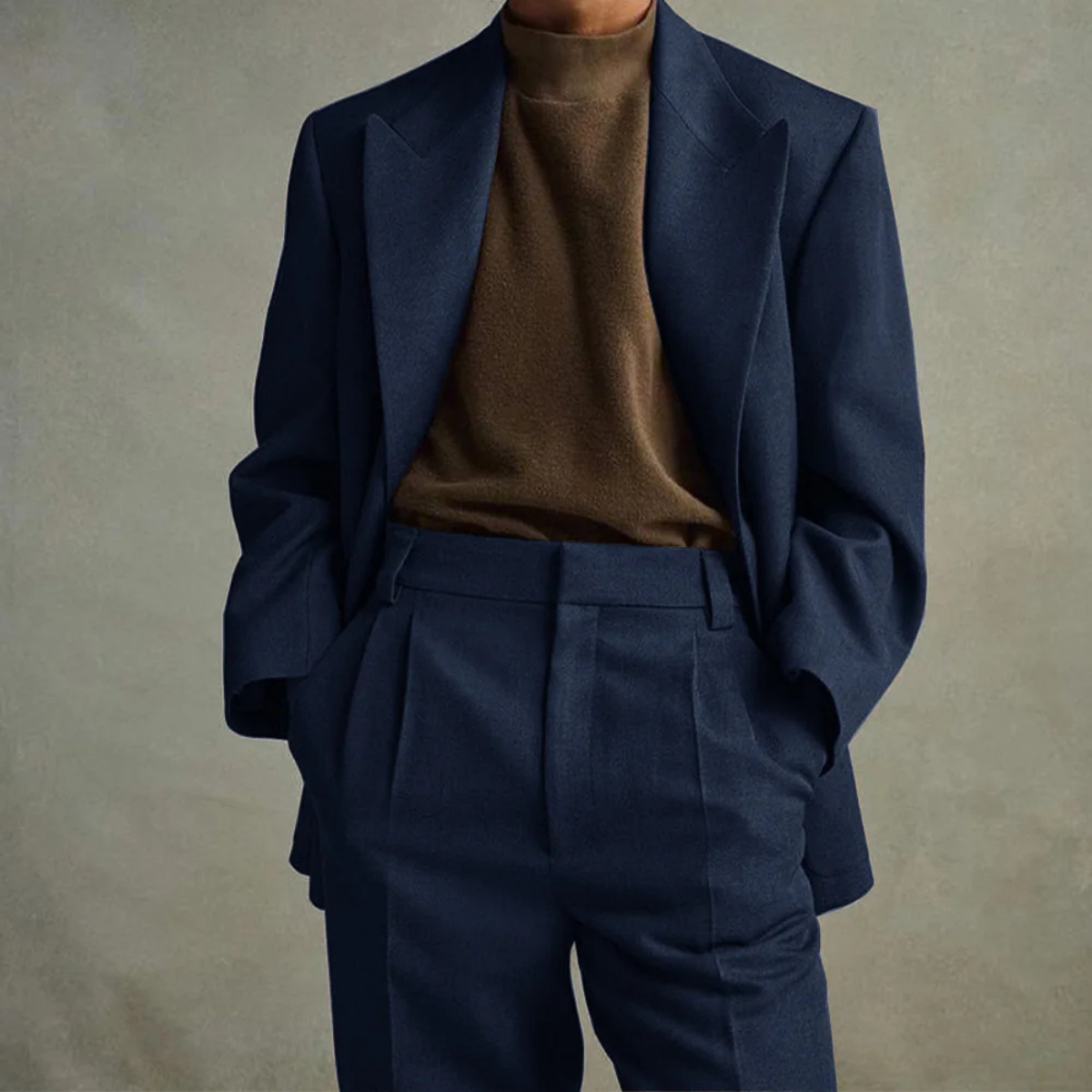 The Pescara Men’s Slim Fit 2 Piece Suit Set – Blazer and Trousers
