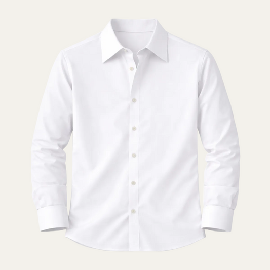 The Bellano Men’s Slim Fit Pointed Collar Business Dress Shirt