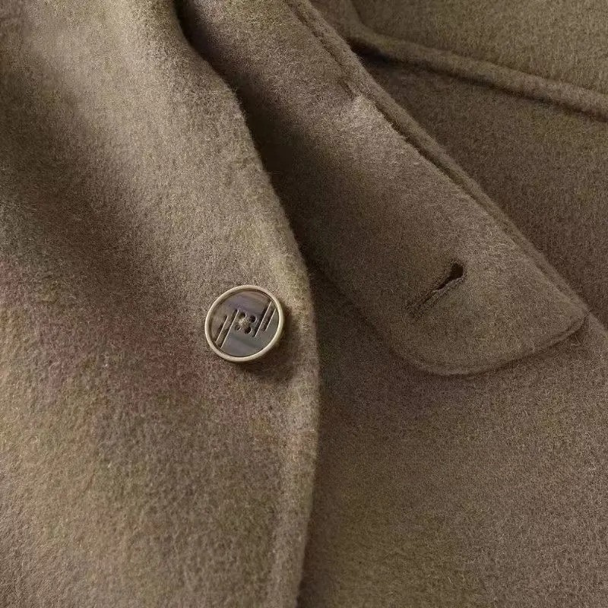 The Millridge Men’s Classic Thick Warm Wool Lapel Button Jacket