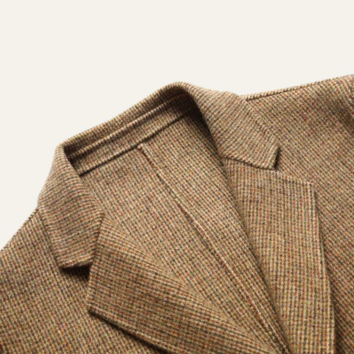 The Watercrest Men’s Classic Tweed Wool Cashmere Blazer