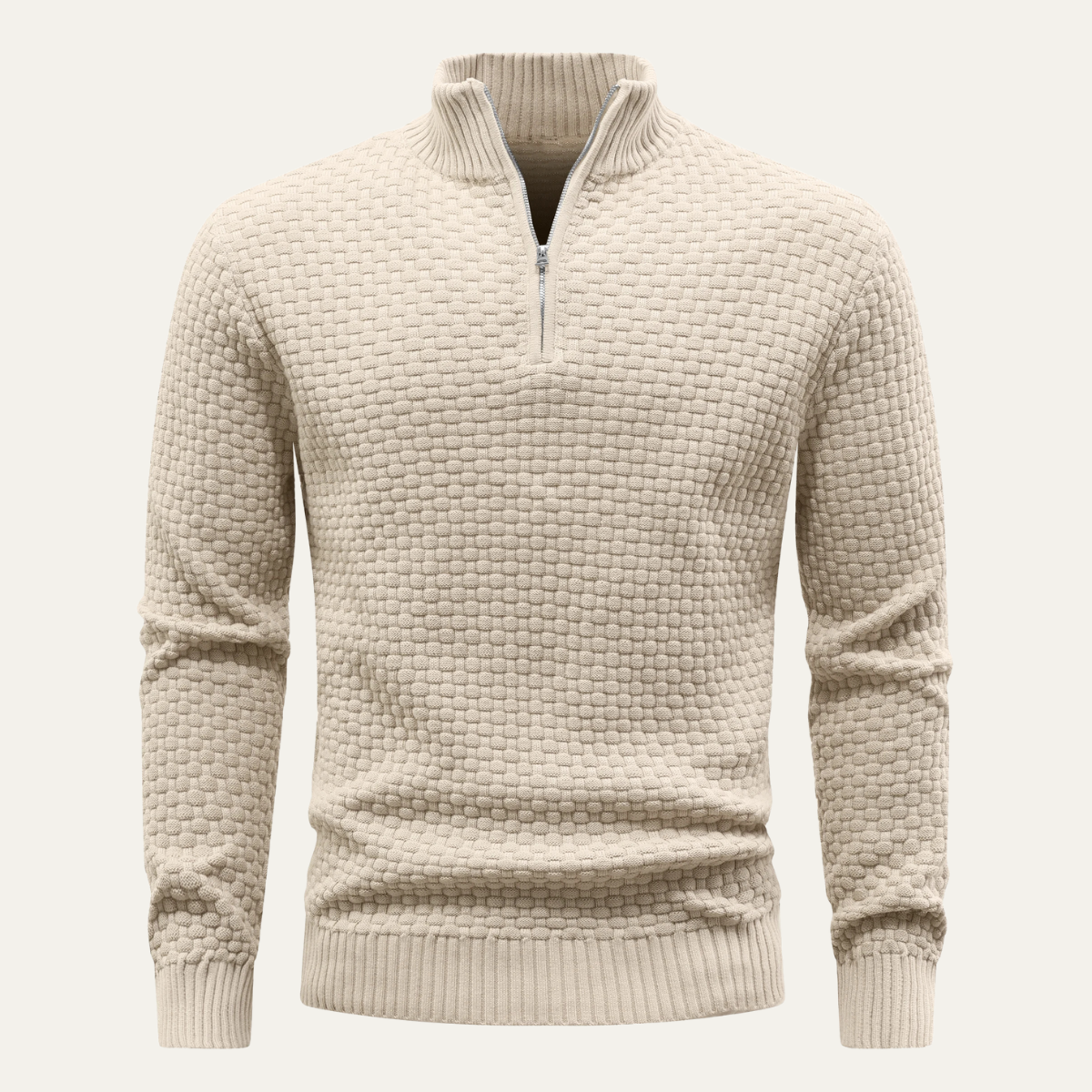 The San Sebastián Casual Winter Warm Half Zip Knitted Sweater