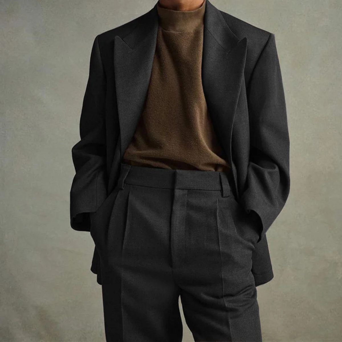 The Pescara Men’s Slim Fit 2 Piece Suit Set – Blazer and Trousers