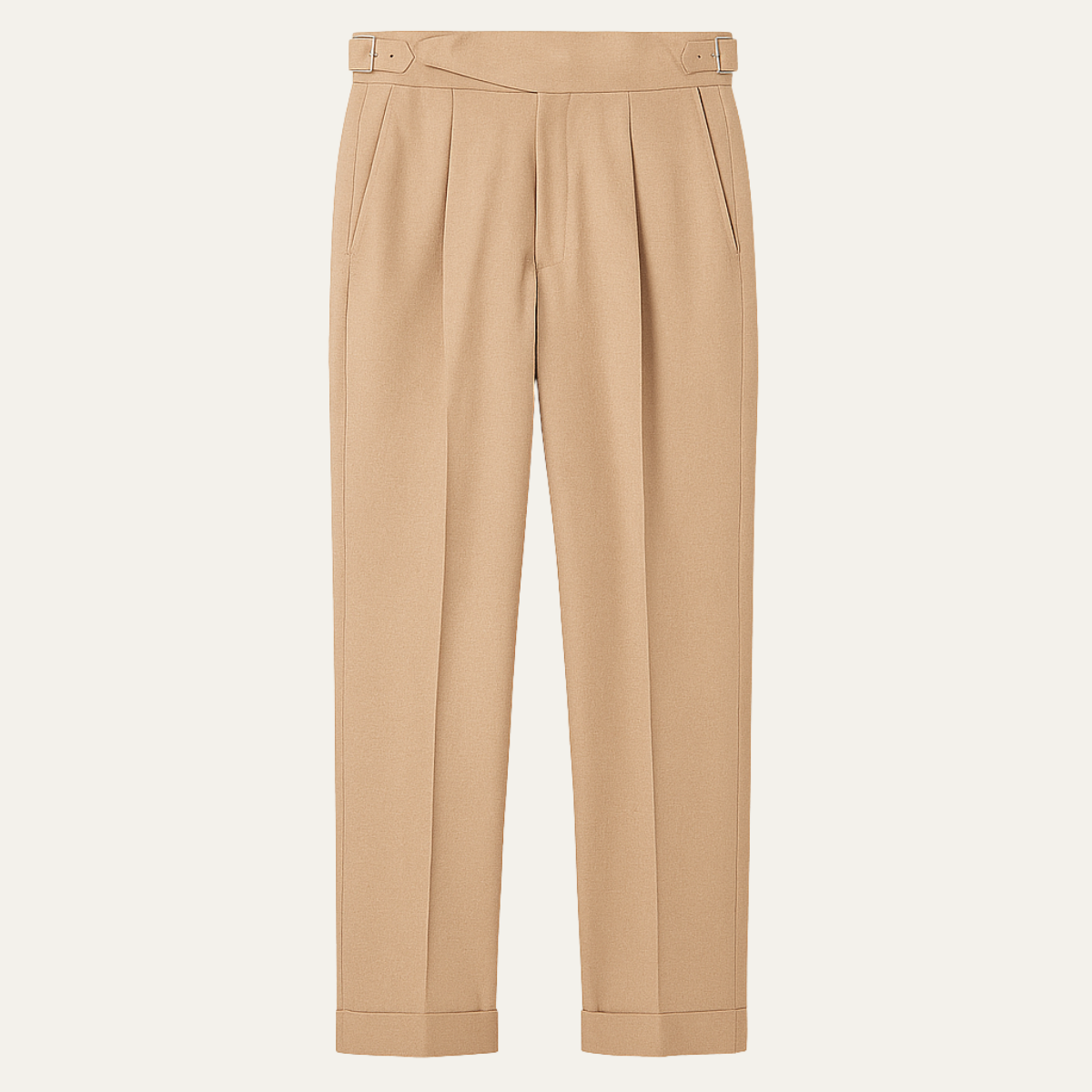 The Westbury Men’s High Waist Dress Pants – Slim Fit Straight Pants