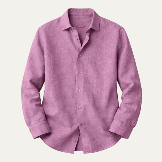 The Coronado Men’s Trendy Breathable Summer Linen Shirt