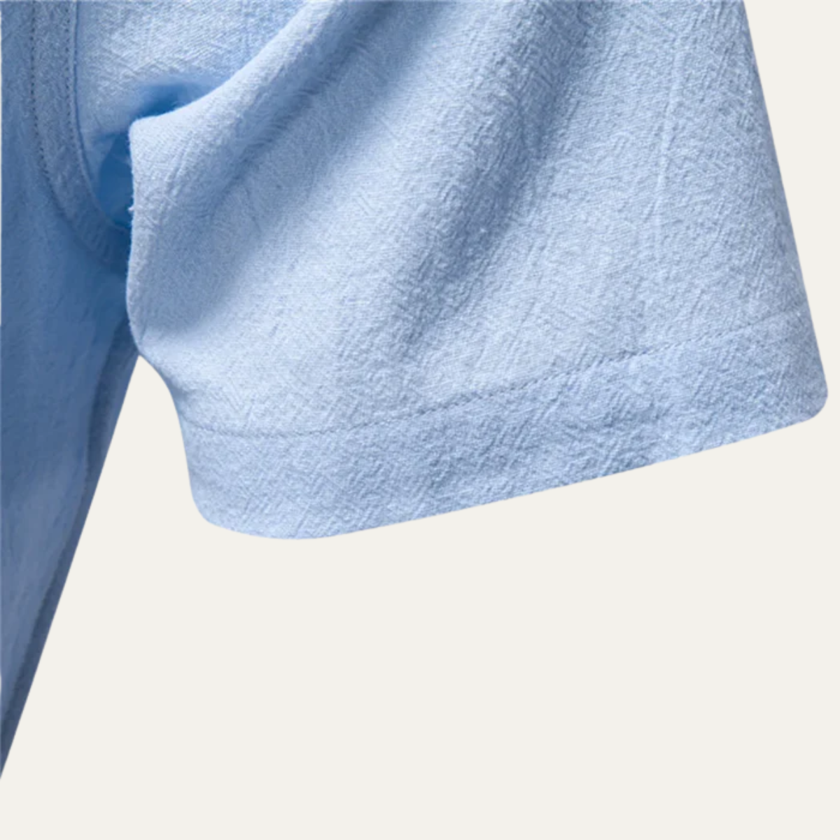 The Brookhaven Men’s Cotton Band Collar Lightweight Shirt