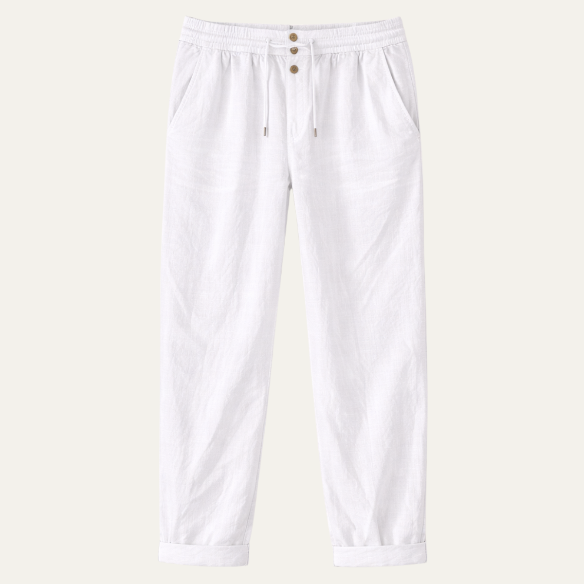 The Greenhaven Men’s Elegant Lightweight Summer Linen Pants