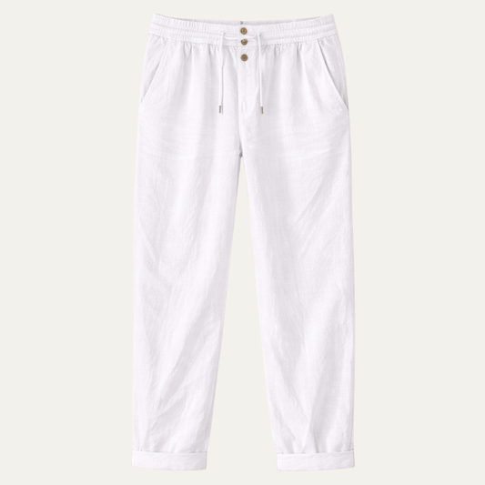 The Greenhaven Men’s Elegant Lightweight Summer Linen Pants