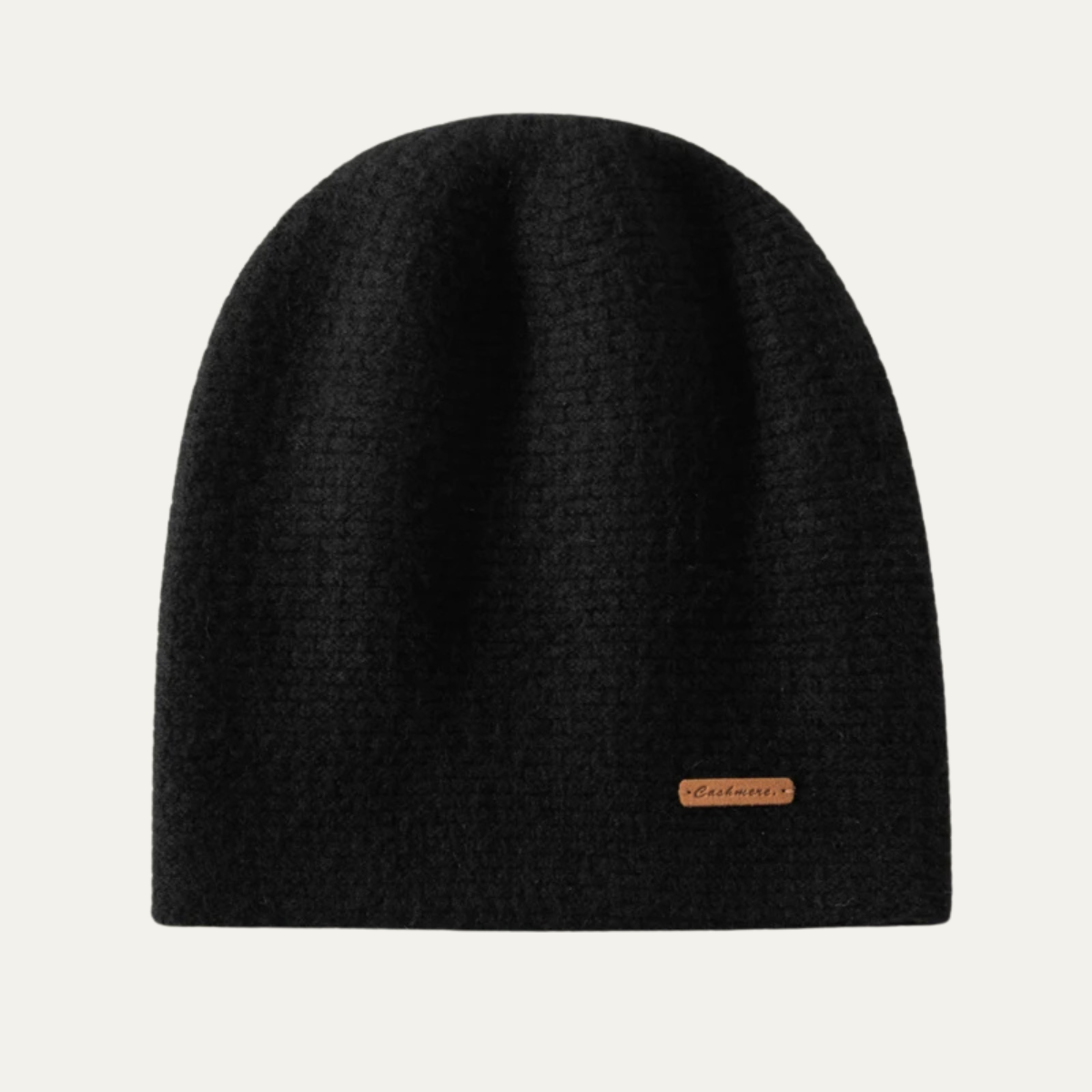 The Westbury Trendy Ribbed Knit Cashmere Beanie